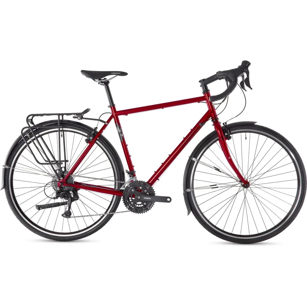 uPRISE Bikes Ridgeback Voyage 2025 Touring Road Bike - Ruby Red | Price match, 365 day return s, 18-Month Warranty, Finance Available & Free UK Delivery